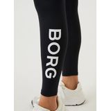 Björn Borg - Borg Logo Tights - Sportlegging - Zwart - Gerecycled Stretchpolyester