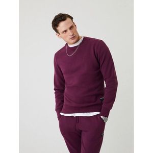 Bjorn Borg - Centre Crew - Sweater - Grape Wine - Katoen/Polyester