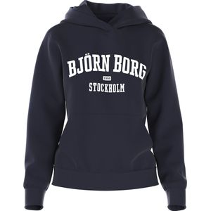 Bjorn Borg Björn Borg Dames Essential Hoodie – Blauw Maat S Vrouw