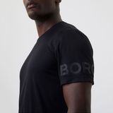 Björn Borg - Borg Light T-Shirt - Zwart - Sportshirt