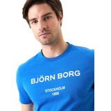 Björn Borg - Borg Logo - T-shirt - Zwart - 100% Biologisch Katoen