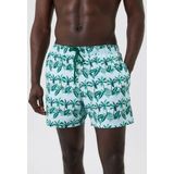 Björn Borg - Borg Print - Zwembroek - Palmy Green - 100% Gerecycled Polyester