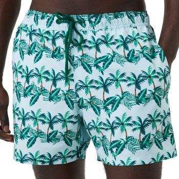 Björn Borg - Borg Print - Zwembroek - Palmy Green - 100% Gerecycled Polyester