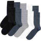 Björn Borg - Essential Ankle Sock - Multipack 10 - Navy Blue/White/Melange/Black - Katoen