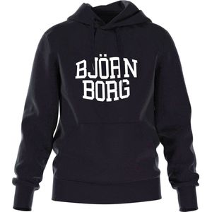 Björn Borg - Essential Hoodie - Zwart - 80% Katoen 20% Polyester