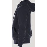 Hoodie - Navy - Wit - 60% Katoen - 40% Polyester
