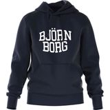 Hoodie - Navy - Wit - 60% Katoen - 40% Polyester