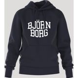 Hoodie - Navy - Wit - 60% Katoen - 40% Polyester