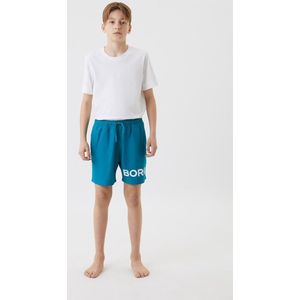 Björn Borg - Boys Borg Swim Shorts - Crystal Teal - Polyester