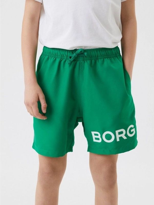 Björn Borg - Boys Borg Swim Shorts - Jolly Green - Zwembroek