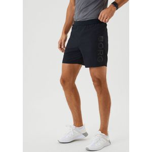 Björn Borg - Pocket Shorts - Heren Broek Kort - Zwart - Natuurlijke Materialen