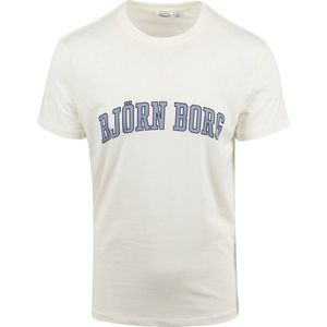 Bjorn Borg Essential T-Shirt Gebroken Wit - Heren