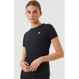 T-Shirt Björn Borg Women Ace Slim T-Shirt Black Beauty-XL