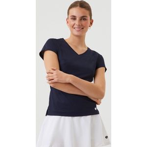 Bjorn Borg - Ace - T-shirt - Blauw - Slim-fit - V-hals