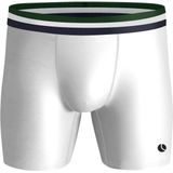 Björn Borg - Performance - Boxershort - White/Navy Blue - 90% Gerecycled Polyester, 10% Elastaan - 2-Pack