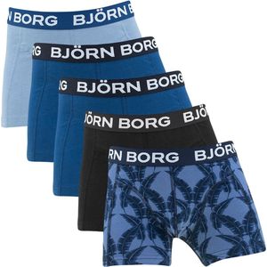 Björn Borg Jongens Boxershort 5p Cotton Stretch Maat 122-128 Mannen