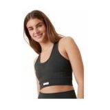 Björn Borg - Studio Low Seamless - Sport BH - Peat - Lichte Ondersteuning