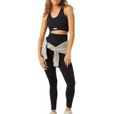 Björn Borg - Studio Seamless Rib Tights - Sportbroek - Zwart - Gerecycled Polyester