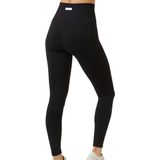 Björn Borg - Studio Seamless Rib Tights - Sportbroek - Zwart - Gerecycled Polyester