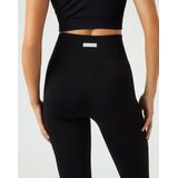 Björn Borg - Studio Seamless Rib Tights - Sportbroek - Zwart - Gerecycled Polyester