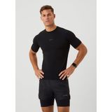 Björn Borg - Borg Running Seamless T-Shirt - Zwart - Sportshirt
