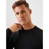 Björn Borg - Borg Running Seamless Ls T-Shirt - Longsleeve - Zwart - Gerecycled Polyester