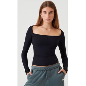 Bjorn Borg dames Studio ballerina long sleeve, zwart