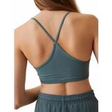 Björn Borg - Studio Seamless Spaghetti Strap Bra - Balsam Green - Sport BH
