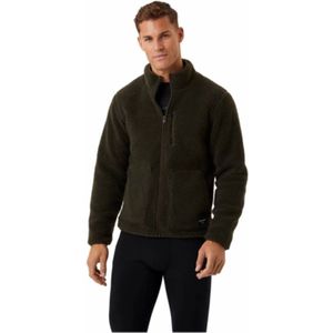 Björn Borg - Men Centre Pile - Fleece Jacket - Forest Night