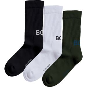 Björn Borg - Core Crew - Enkelsokken - Set van Drie - Zacht Gebreide Polyamide