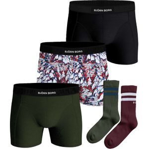 Bjorn Borg - Cotton Stretch - Boxershorts - Multicolor - 5-pack