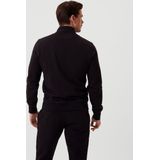 Bjorn Borg - Centre Half Zip - Vest - Black Beauty - Katoen/Polyester