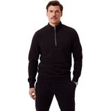 Bjorn Borg - Centre Half Zip - Vest - Black Beauty - Katoen/Polyester