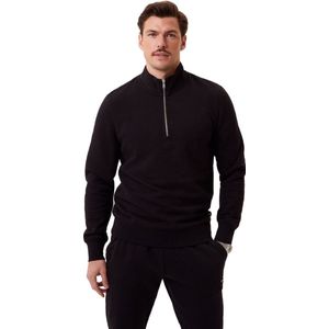 Bjorn Borg - Men Centre Half Zip - Trui - Zwart - Black Beauty