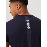 Björn Borg - Ace T-shirt Stripe - Blauw - Tennisshirt