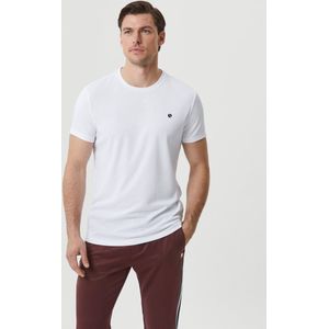 Björn Borg - Men Ace T-Shirt - Brilliant White - T-shirt - Gestreept