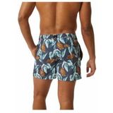 Borg Print Swim Shorts