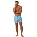 Borg Print Swim Shorts