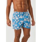 Borg Print Swim Shorts