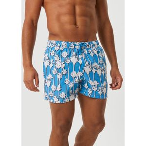 Borg Print Swim Shorts