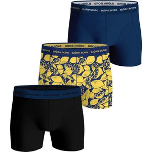 Bjorn Borg - Cotton Stretch - Boxershorts - Set van 3 - Katoen - Zwart