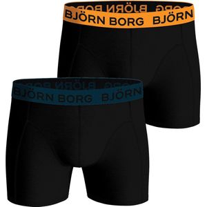 Bjorn Borg Cotton Stretch boxers, heren boxers normale lengte (2-pack), multicolor