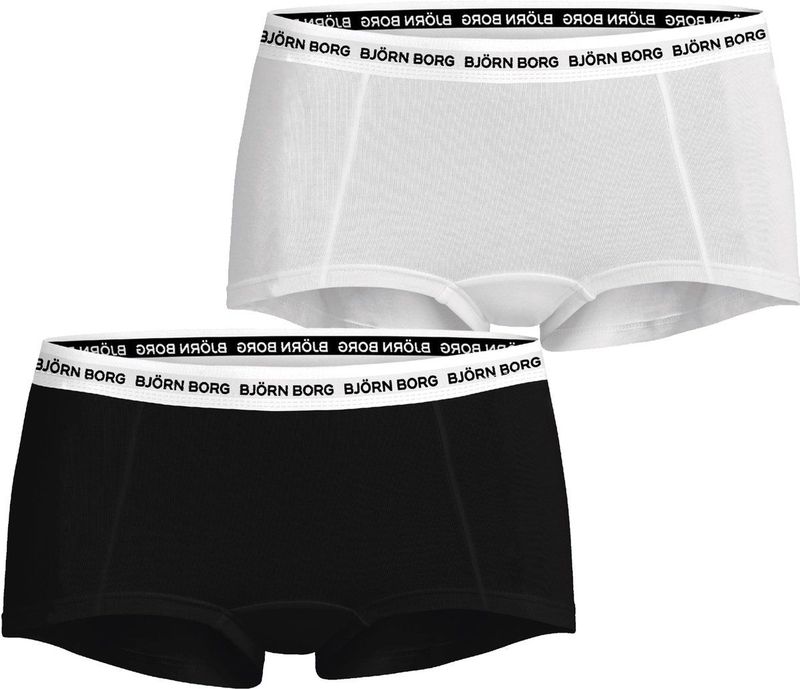 Bjorn Borg - Core Logo - Boxershorts - Wit - 2-pack