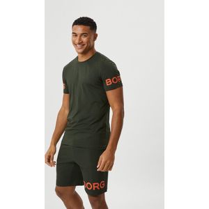 Björn Borg T-shirt - donkergroen