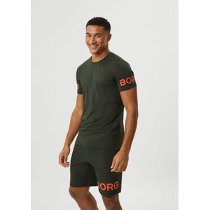 Bjorn Borg T-shirt, donkergroen