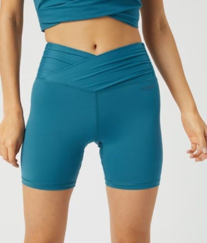 Björn Borg - Studio Cross - Sportlegging - Korte - Hoge Taille - Zachte Jersey van Gerecycled Materiaal