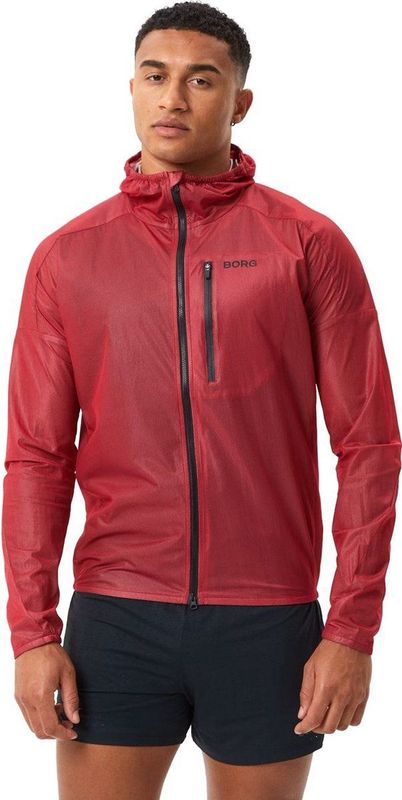 Björn Borg - Borg Running Jacket - Jack - Zwart - Lichtgewicht - Windbestendig