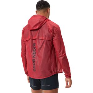 Björn Borg - Borg Running Jacket - Jack - Zwart - Lichtgewicht - Windbestendig