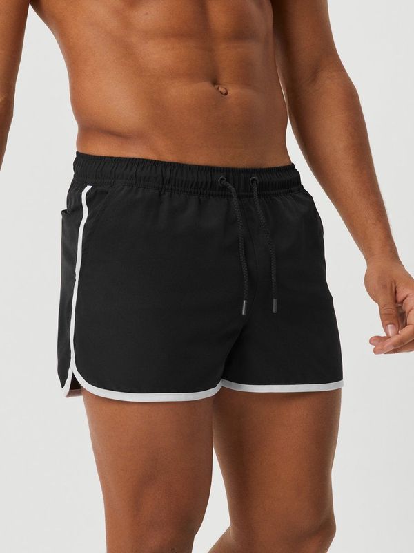 Björn Borg - Borg Retro Swim Shorts - Zwemshort - Slim-fit - 100% Gerecycled Polyester