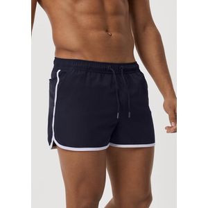Bjorn Borg Retro Swim Shorts, heren zwembroek, blauw
